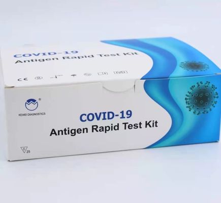 مسحة الأنف Covid-19 طقم اختبار مستضد OEM 91.08٪ حساسية إكلينيكية