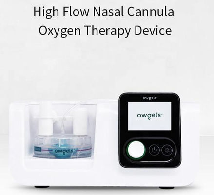 جهاز العلاج بالأكسجين عالي التدفق للأنف مع شاشة LCD رقمية 2-70 لتر / م