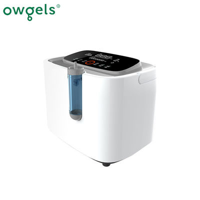 OEM الأبيض المنزل استخدام الأكسجين المكثف المحمولة آلة تنفس الأكسجين مع التفتيت